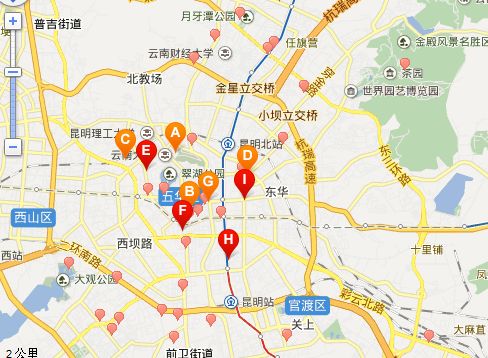 wordpress百度地图标注！