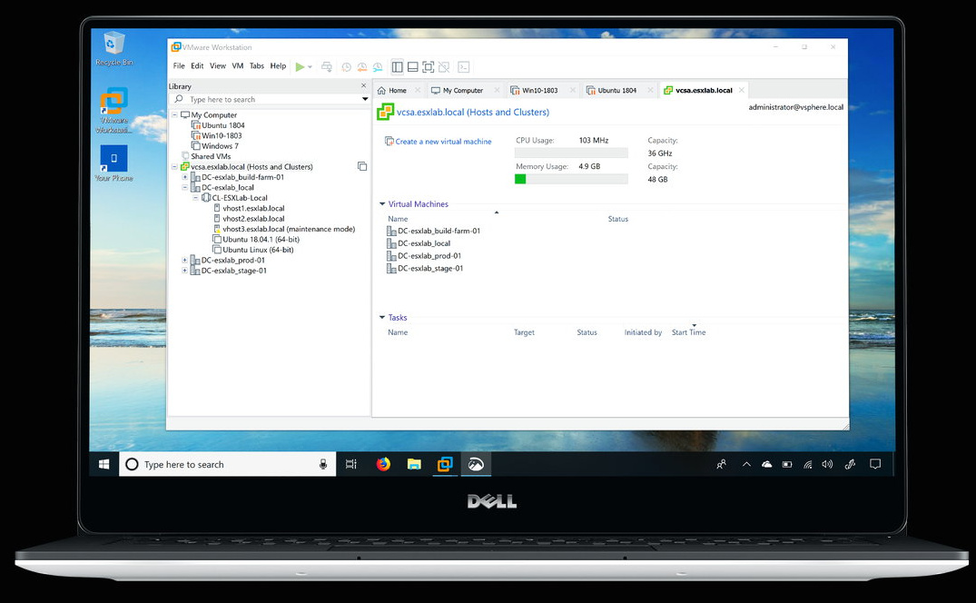 VMware Workstation 15.5 Pro 虚拟机中文免费破解版(附注册机+密钥+unlocker MacOS)
